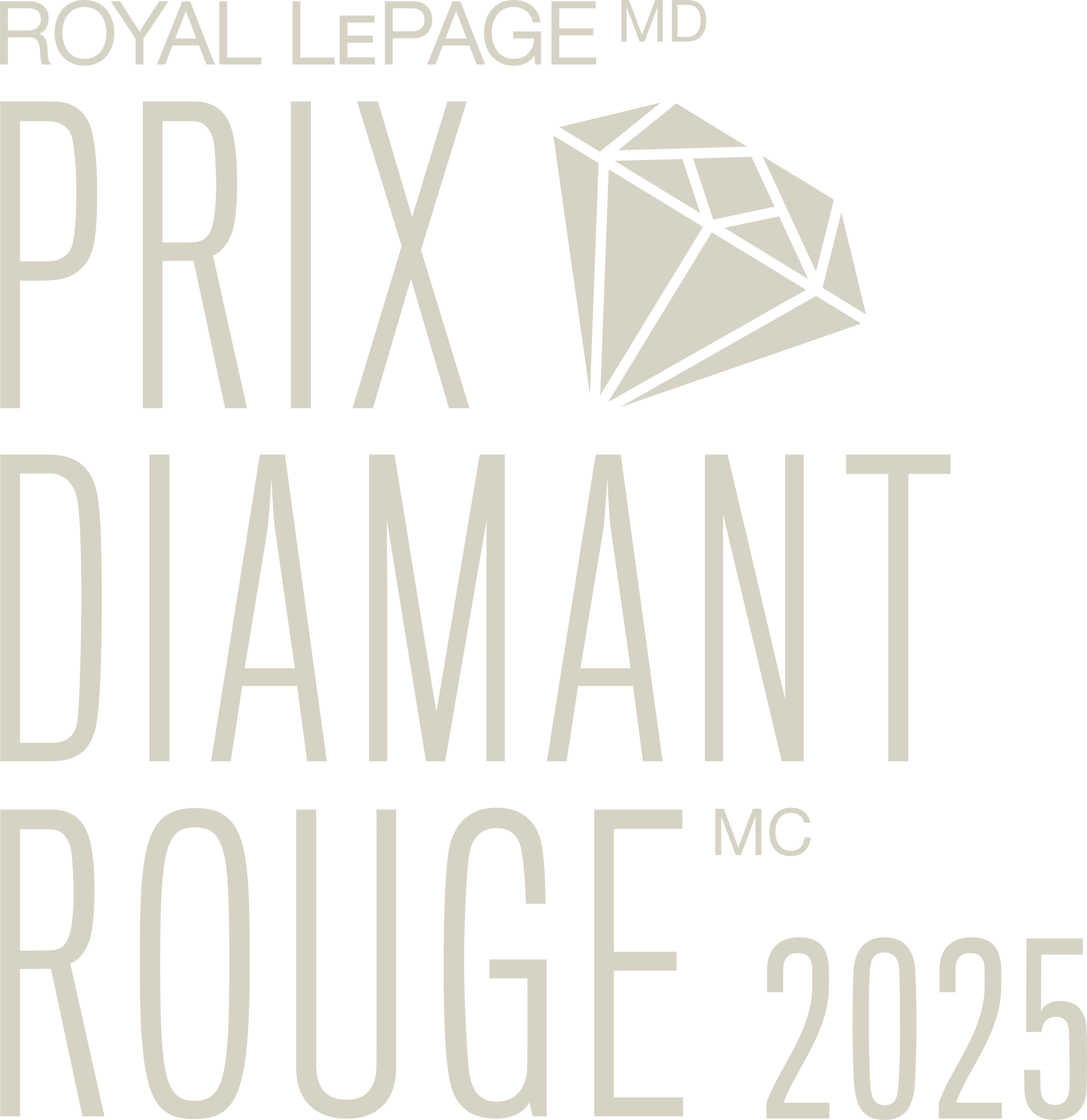 Prix Diamant rouge Royal LePage 2025
