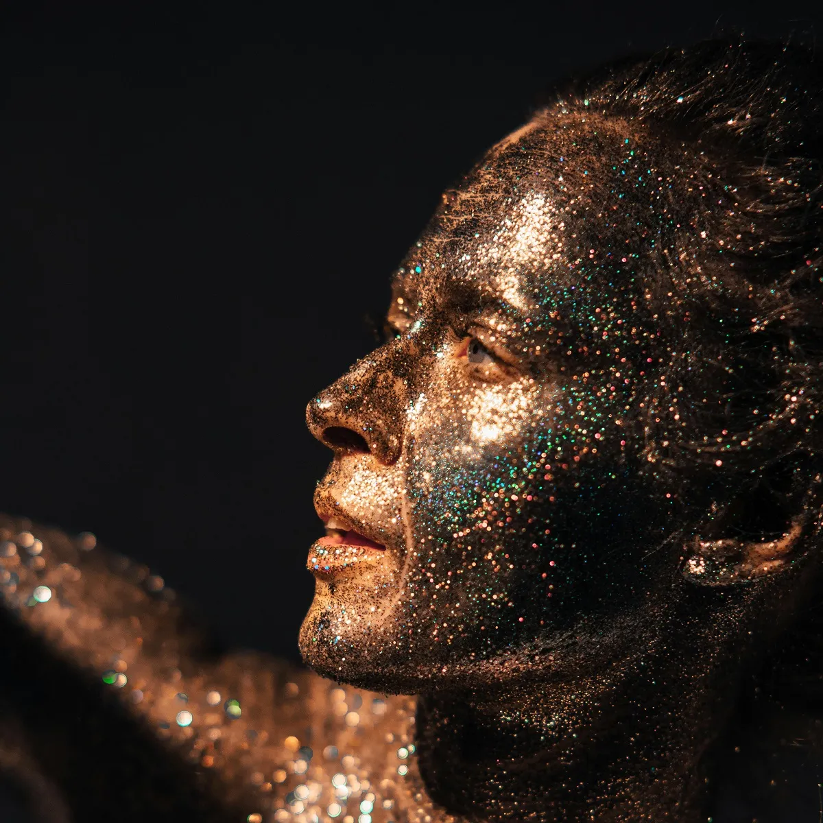 Abstract creative visuals representing brand and design work