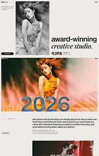 Template page screenshot