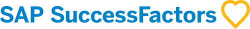 Nombre de marca SAP SuccessFactors con el logotipo de Herz en el fondo blanco