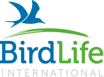 BirdLife International logo with blue bird graphic and green arc over text.