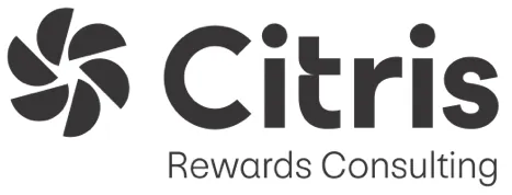 Logo de Citris Rewards Consulting avec icône circulaire stylisée et texte.