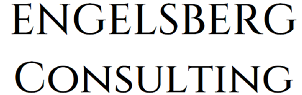 Text logo displaying 'ENGELSBERG CONSULTING' in black uppercase serif font.