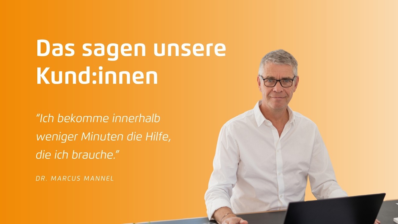 Vorschaubild zum Support-Video: Das sagen unsere Kund:innen