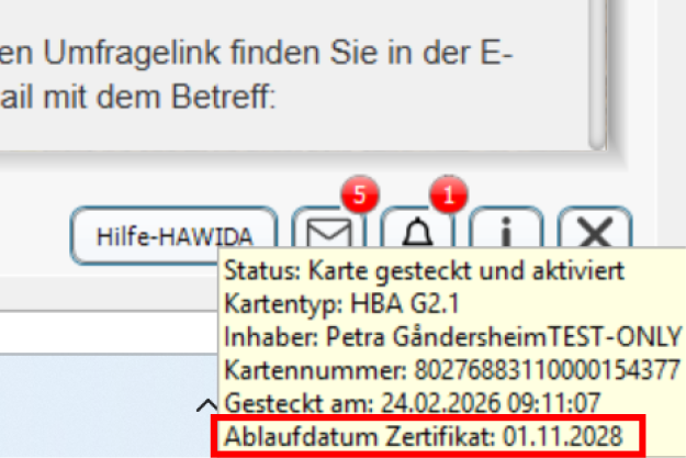 HBA/SMC-B im Kartenterminal