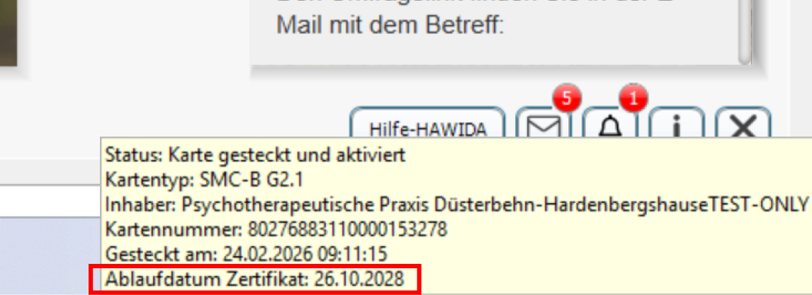 HBA/SMC-B im Kartenterminal