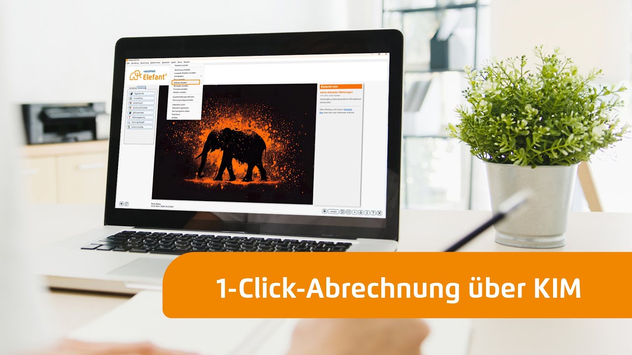1-Click-Abrechnung über KIM