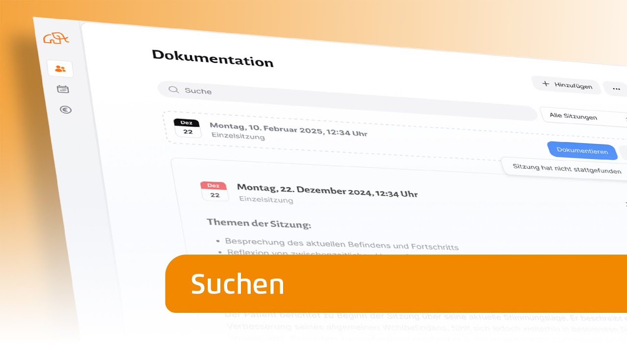 Einträge in der Dokumentation suchen