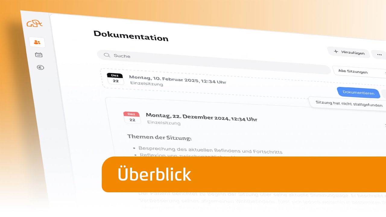 Die neue Dokumentation in Elefant im Überblick