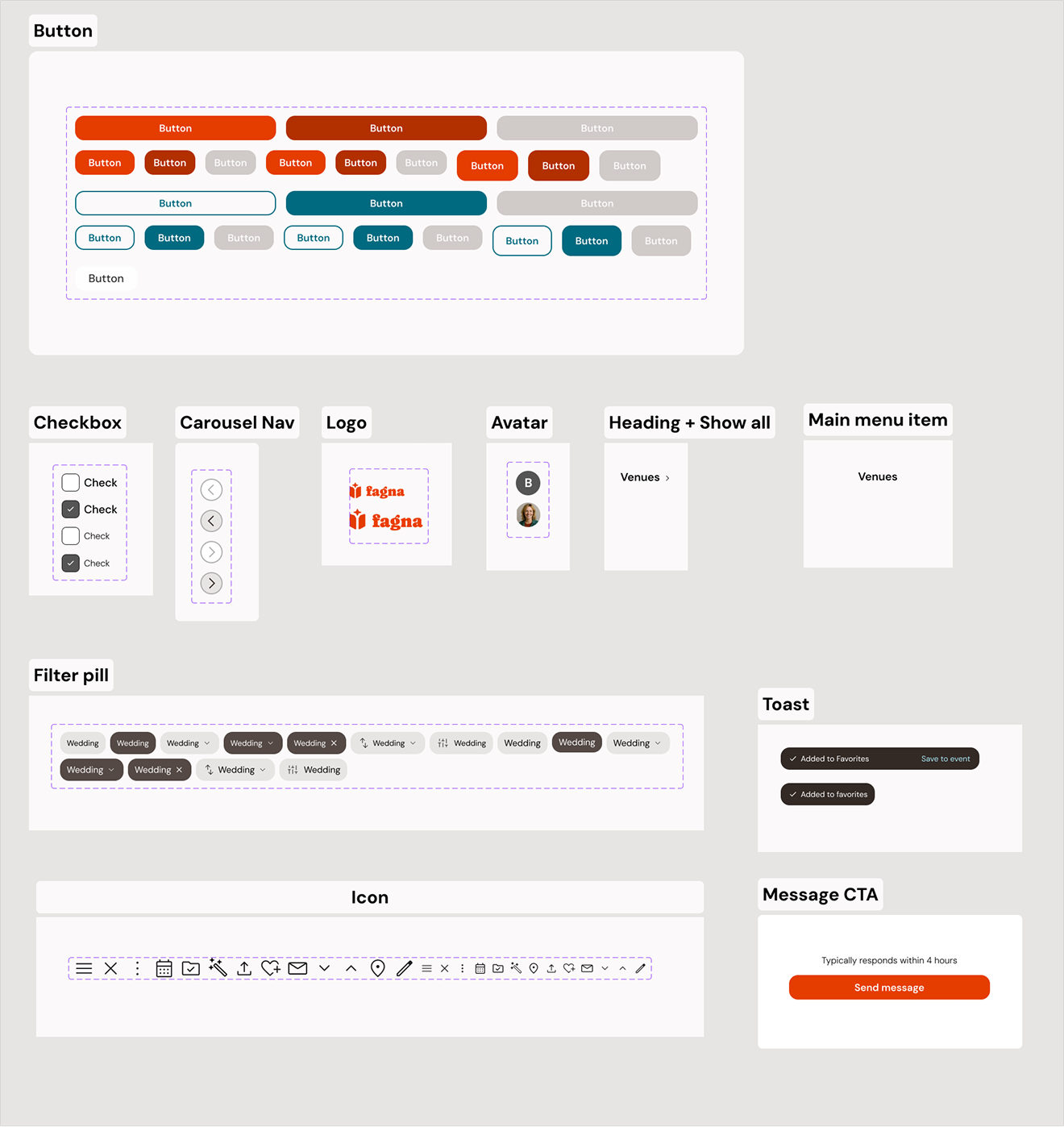 UI components collection.