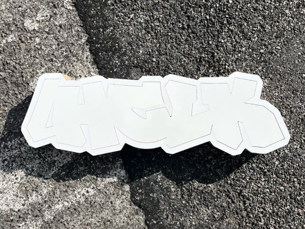 JZatoichi x Atelier Fifteen | Lettering sur bois