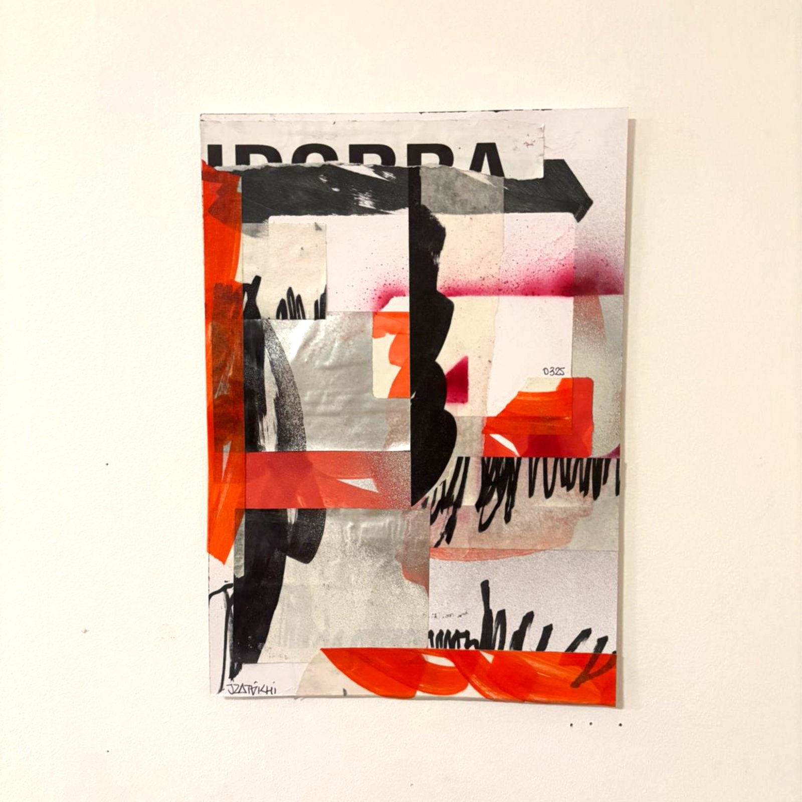 Collage streetart original A4 signé JZatoichi. Papier 280g, textures urbaines et typographies. Pièce unique, expédition rapide.