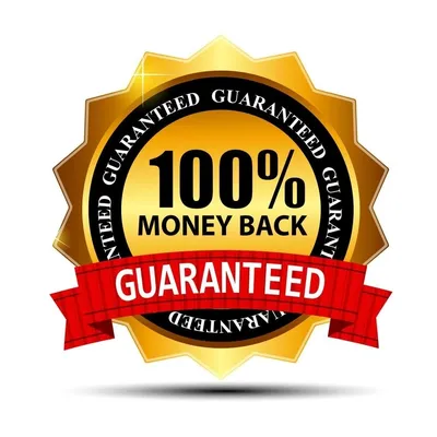 a money back guaranteed seal