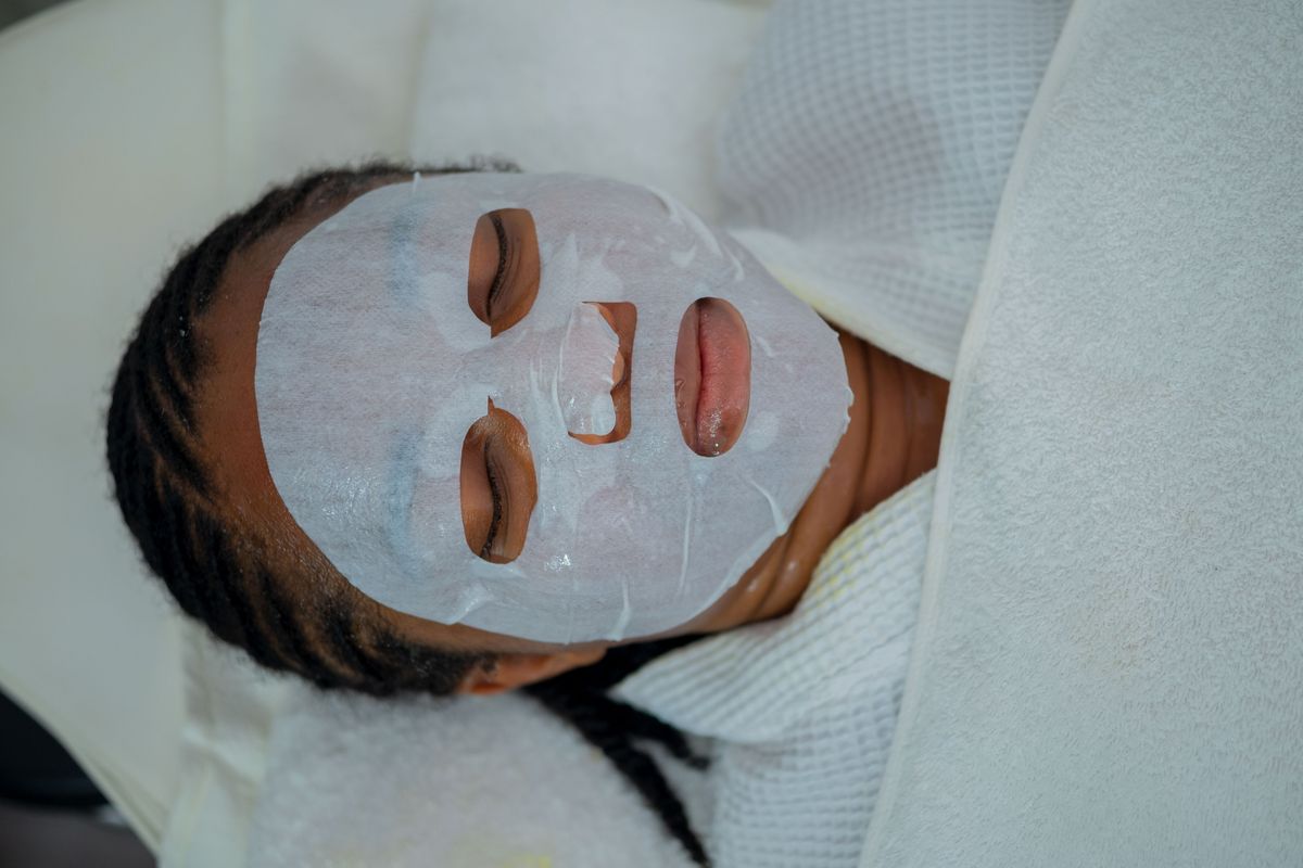 Chemical peel facial treatment session at a Spring TX med spa