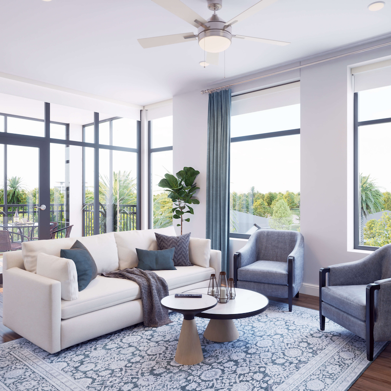 Flats - Living Room