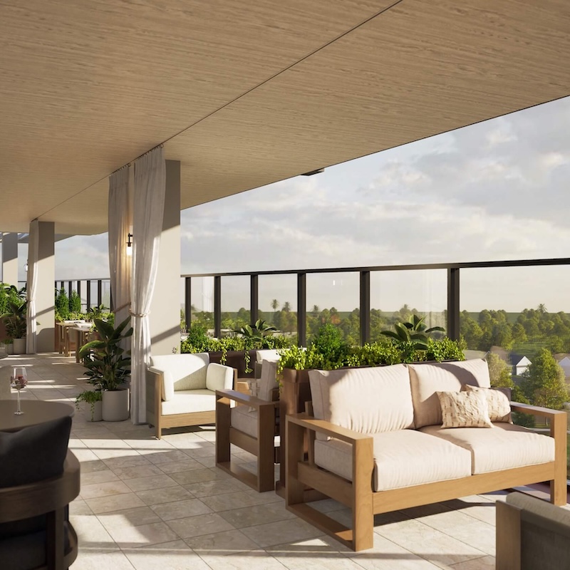 Rooftop Outdoor Dining 