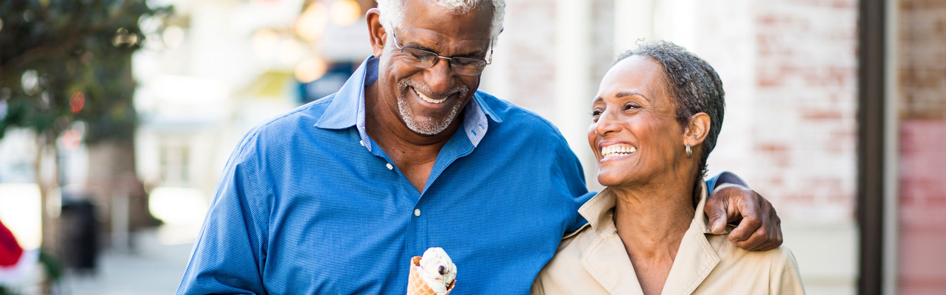 Couple Eating Ice Cream, Fleet Landing
