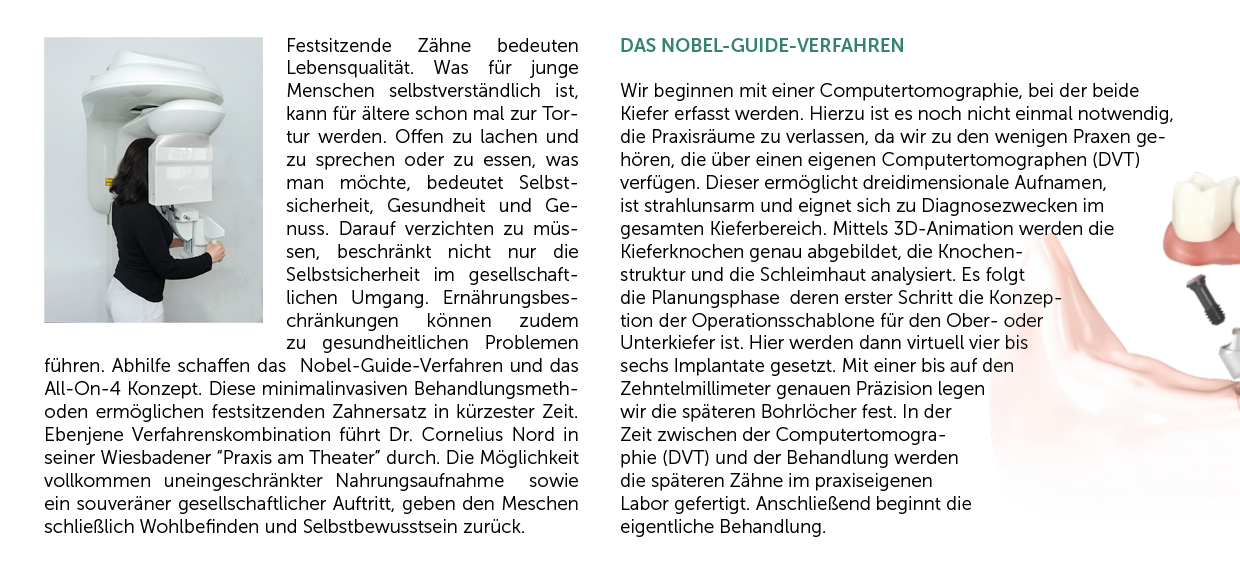 Zahnarzt Flyer All on 4 – feinedesign