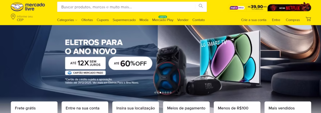Mercado Libre marketplace in Latin America
