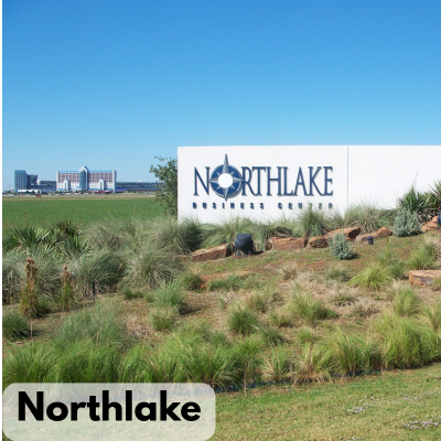 Homes and residential development in Northlake Texas within Denton County