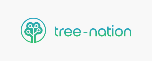 Tree-Nation logo with stylized tree icon inside a circle and text 'tree-nation'.