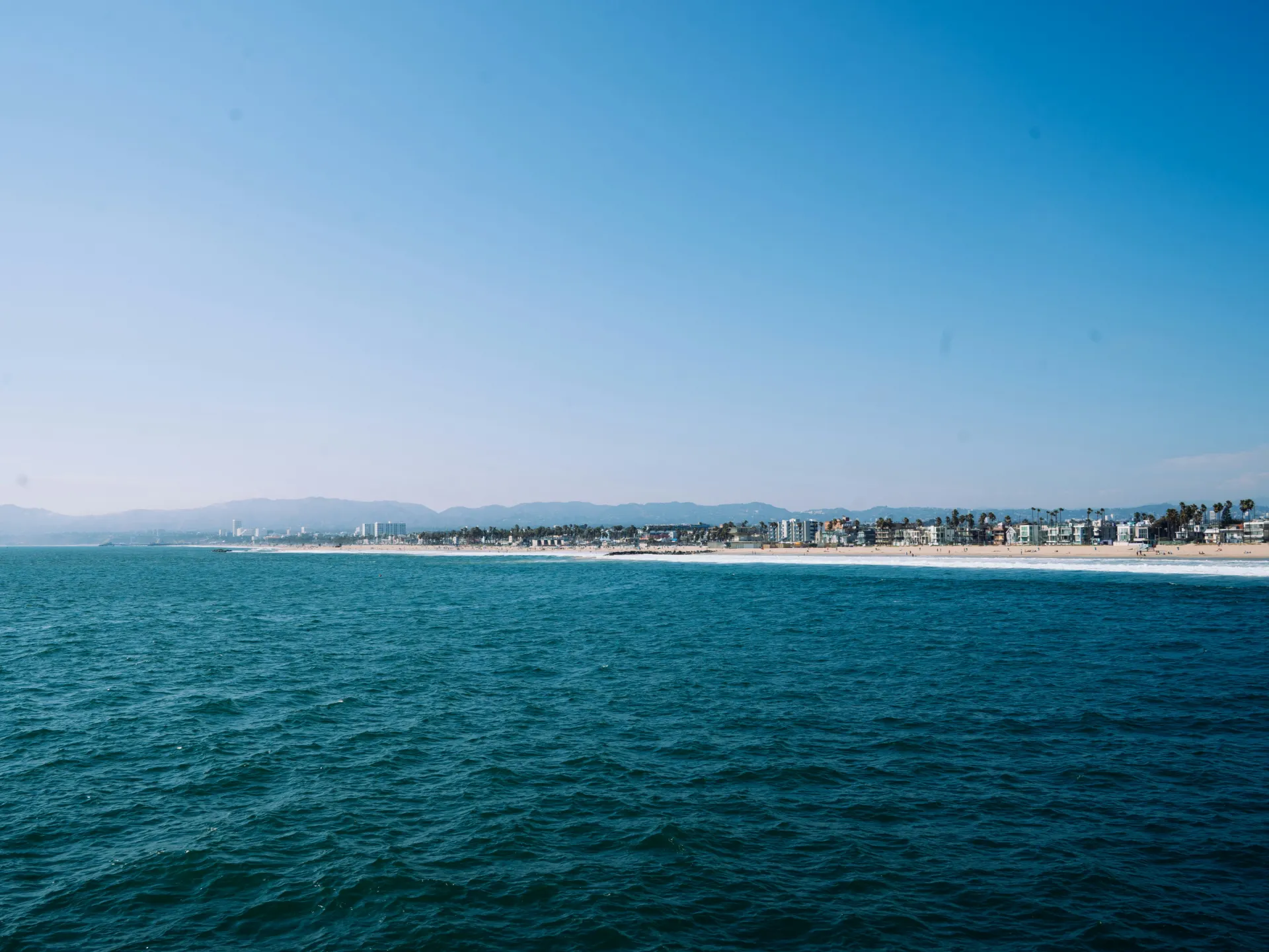 Santa Monica strand, LA