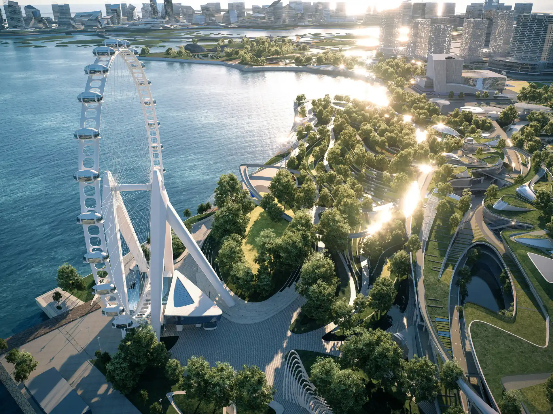 Futurisztikus város