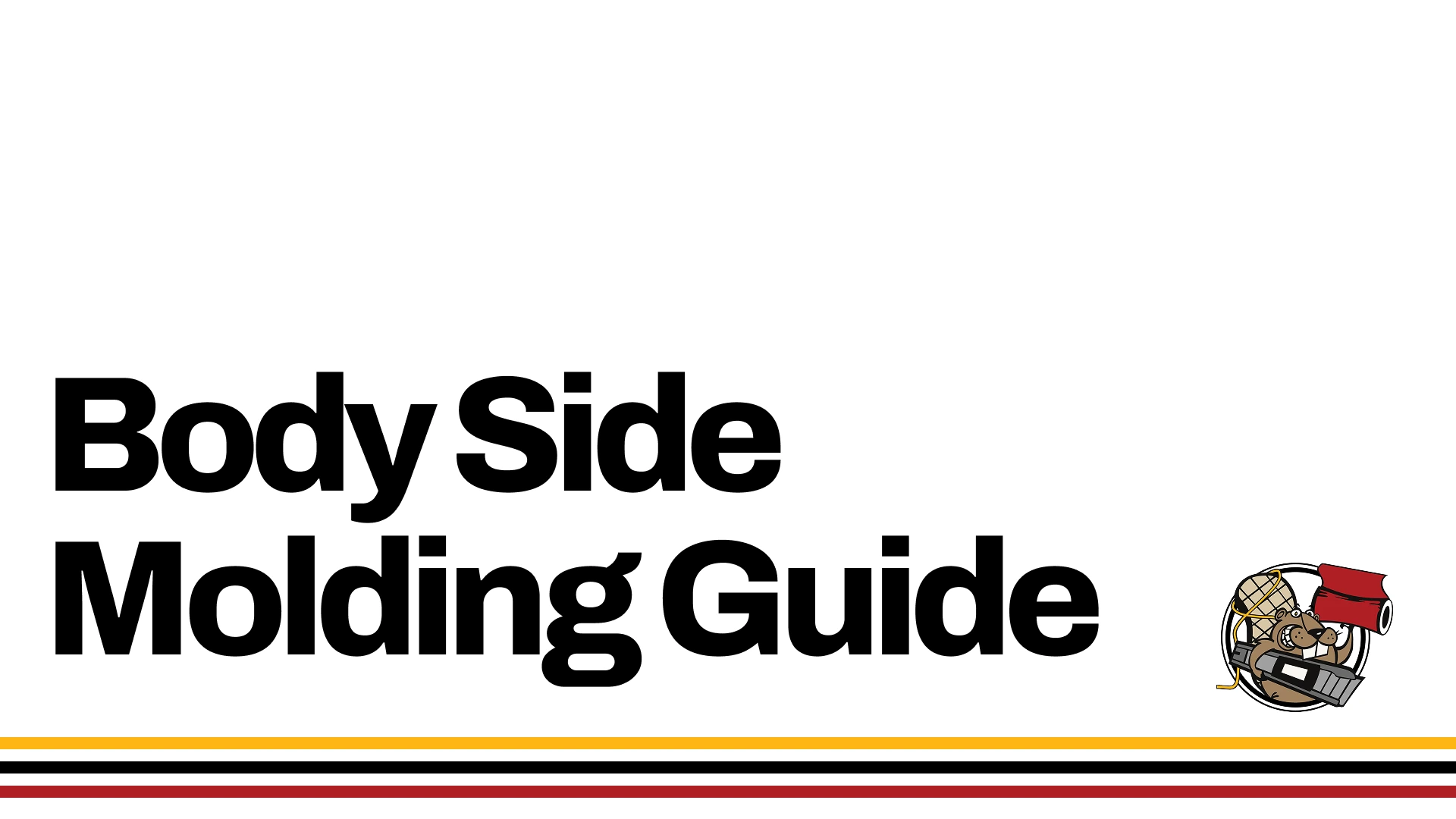 Body Side Molding Guide