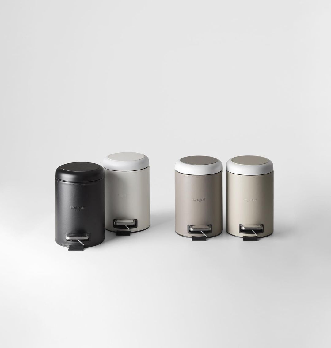 4 pedal bins from Decor Walther, collection Brownie