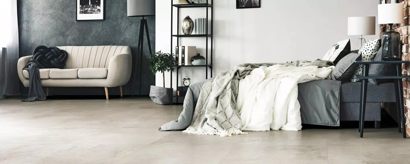 Bedroom floor with tile Florim Artifact