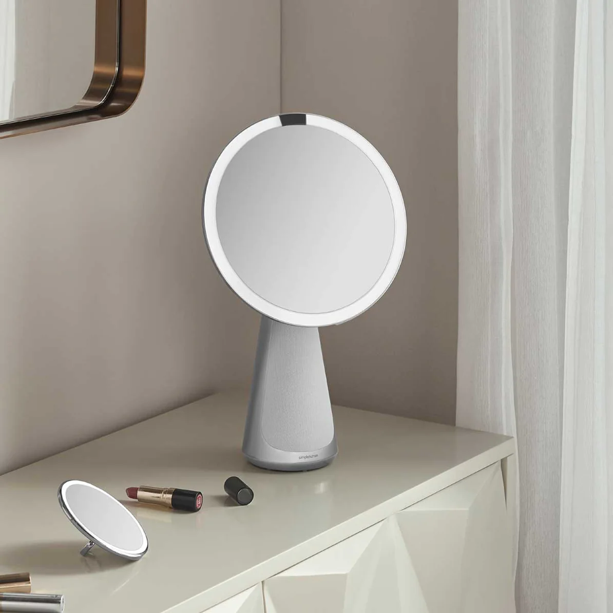 Bathroom countertop mirror from Simplehuman