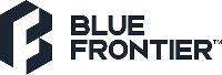 Blue Frontier company logo with stylized B icon and text.