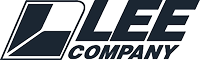 LEE COMPANY logo with stylized letters and geometric design.