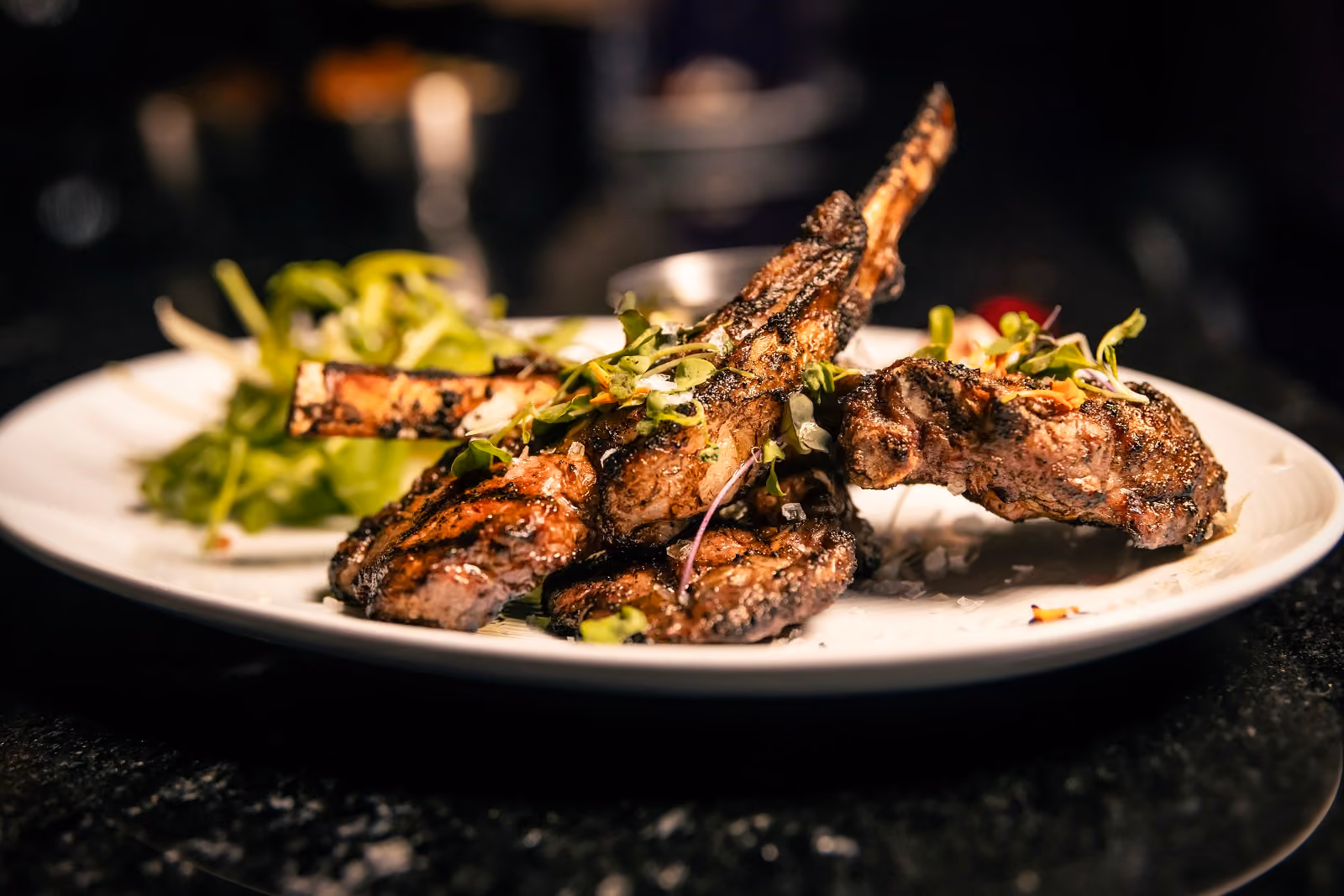 Grilled steak entrée at KAYA Prime Steakhouse in Fort Lauderdale