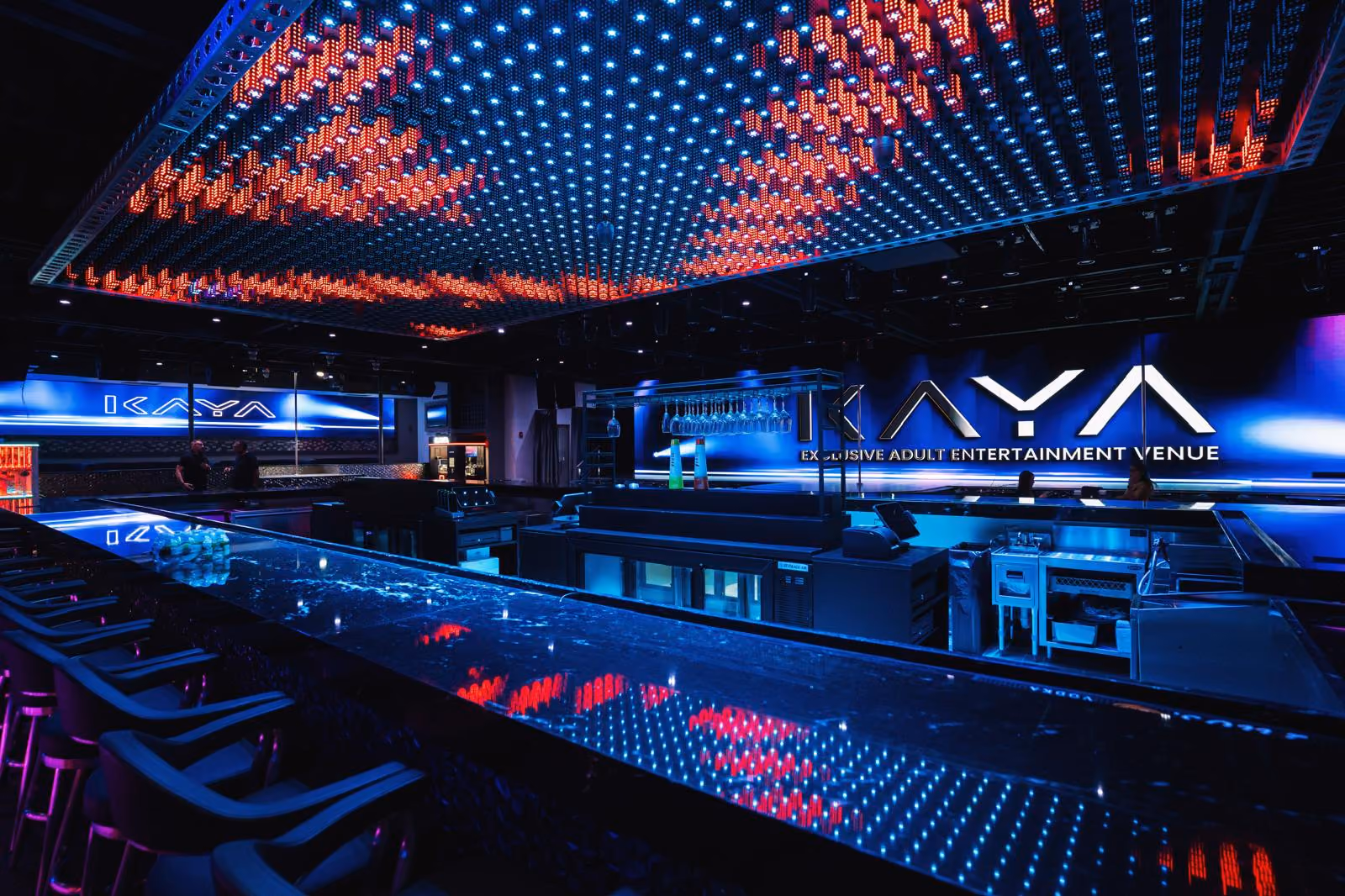 KAYA Nightlife interior and adult entertainment venue in Fort Lauderdale