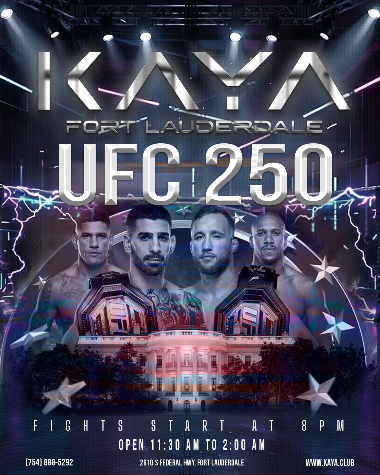 UFC 250 at Kaya