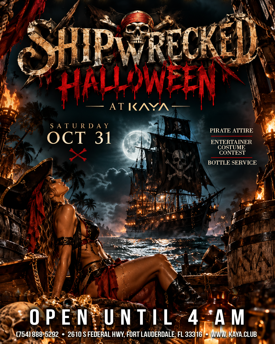 Halloween Night at kaya