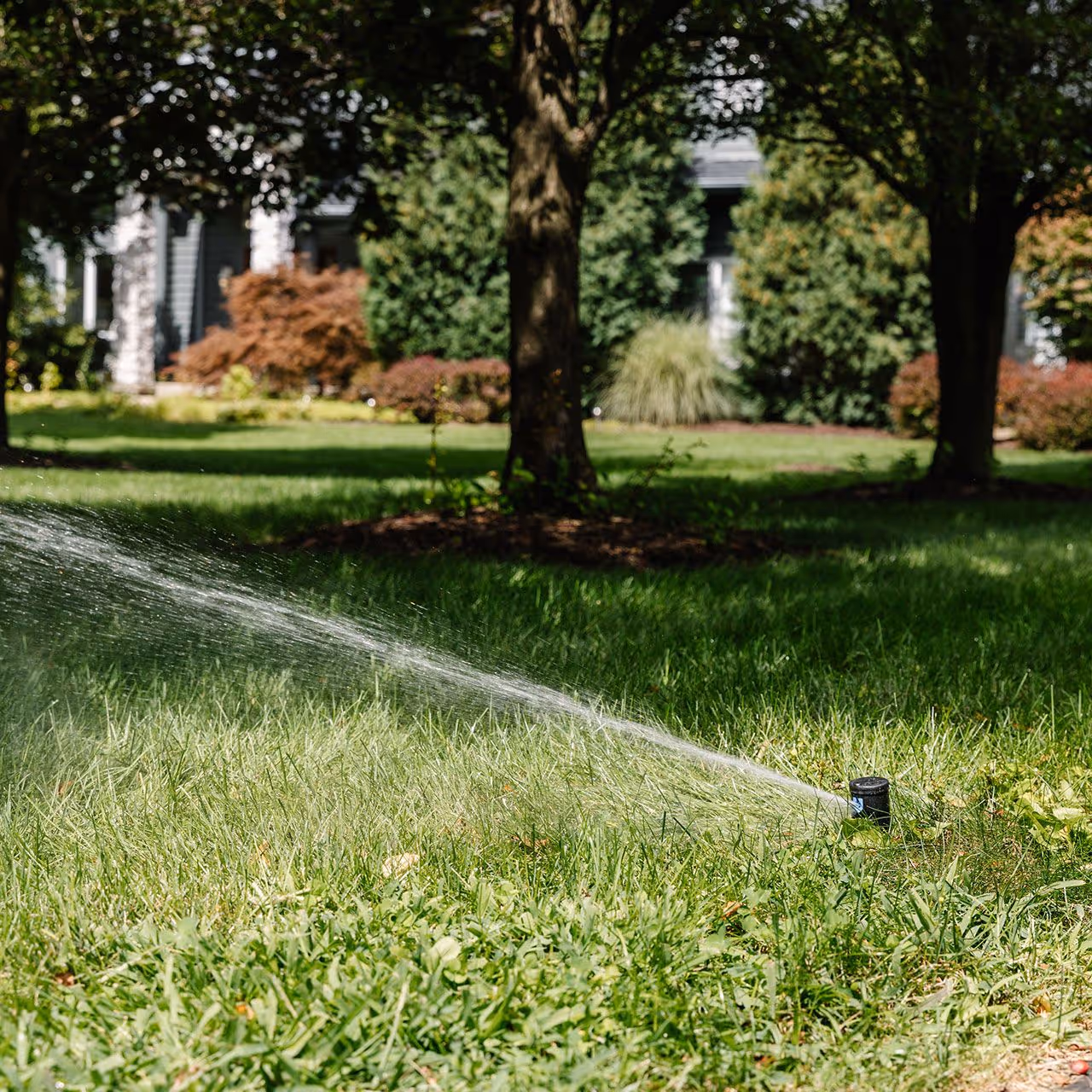 sprinkler irrigation system maintenance in St. Joseph, Michigan by Vision Lawn and Property Management