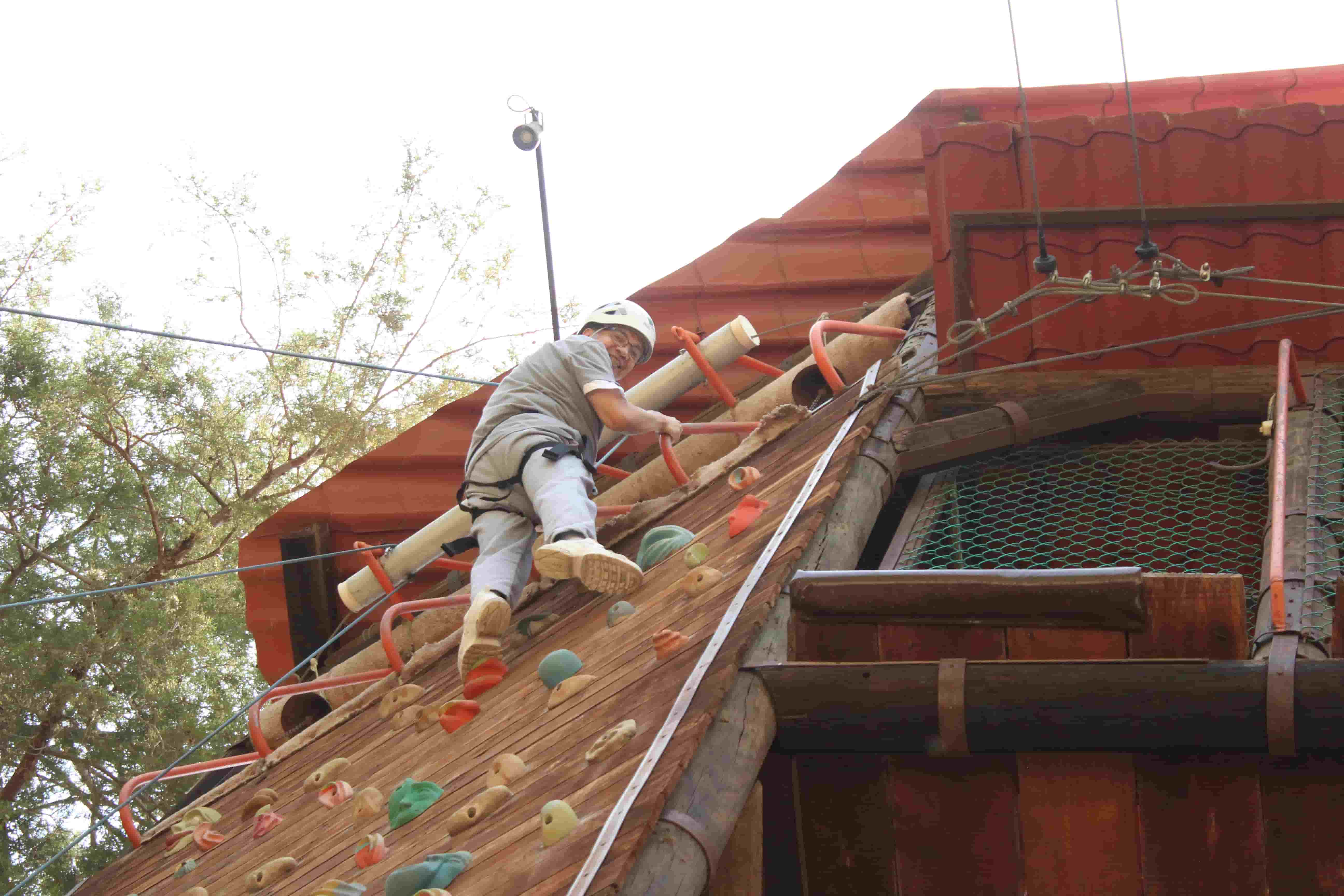 escalada rappel camp santa ursula