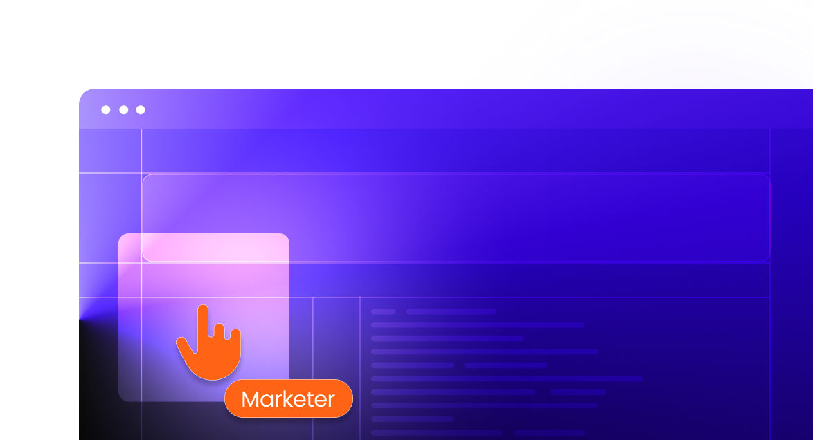 Marketing enabled website