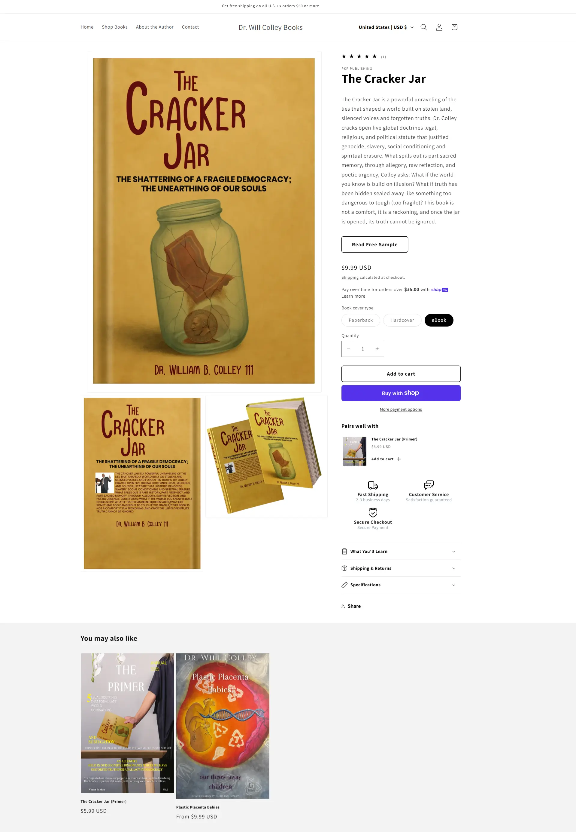 ecommerce website product page screenshot