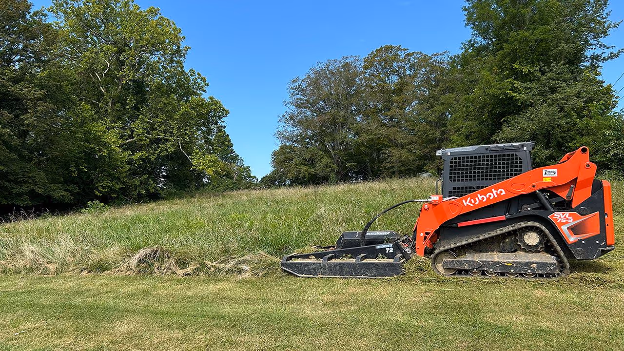Precision driveway installation and land clearing contractor