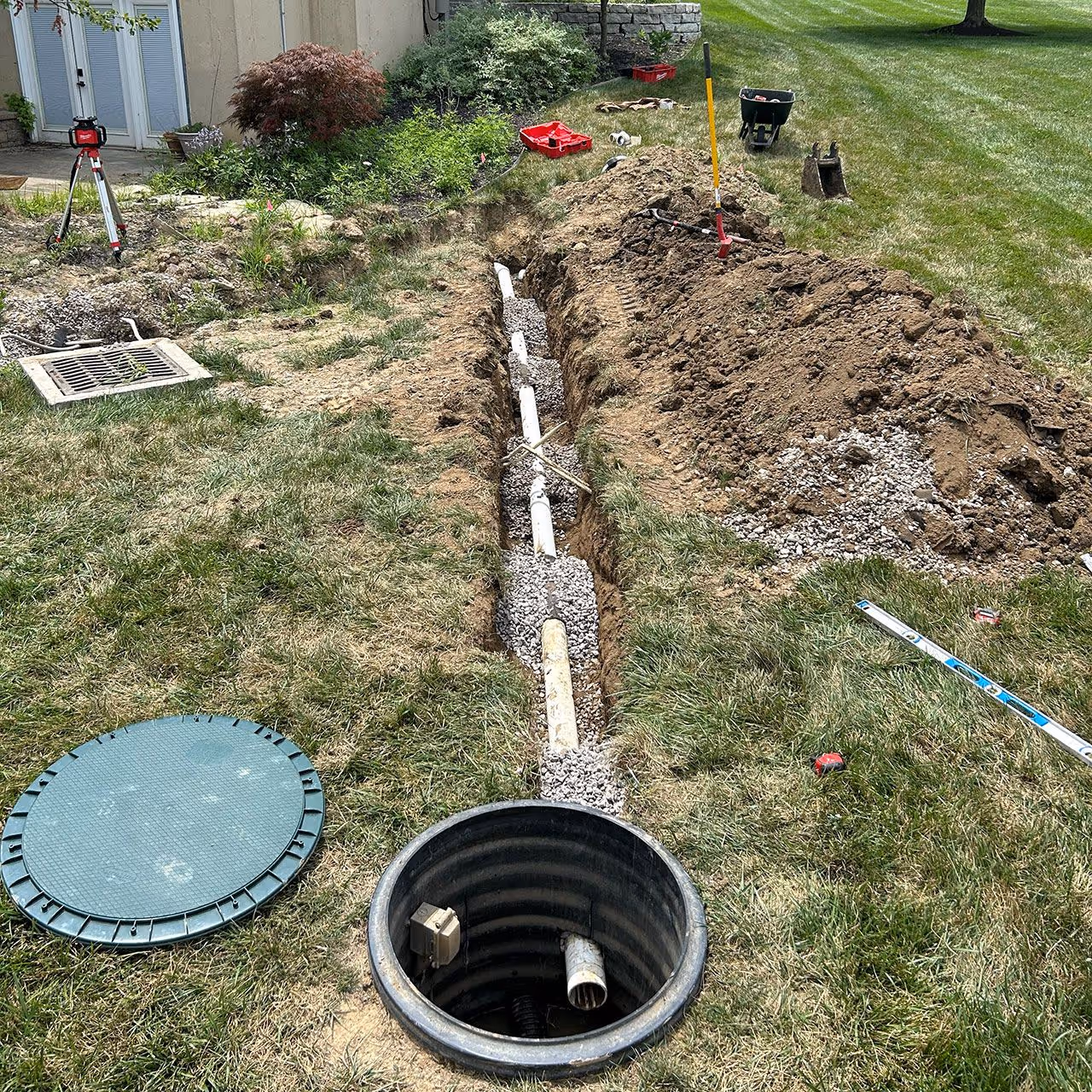 Storm water drainage solutions for residential property