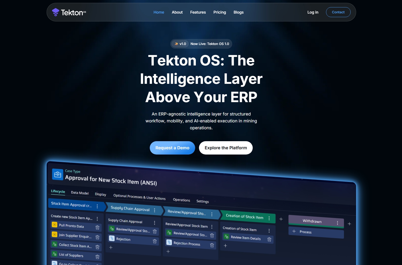 ERP Approval Workflows & Governance Features | Tekton OS