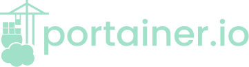 Portainer.io logo.