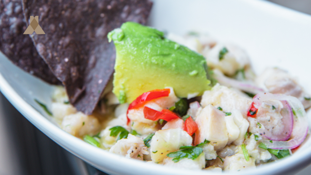 white fish ceviche - ceviche de pescado blanco