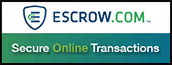 Escrow.com secure online transactions badge.