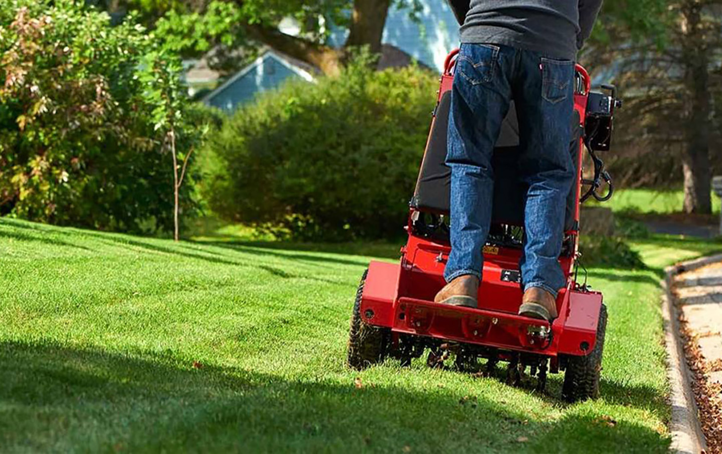 Core aeration service in Cedar Park Texas