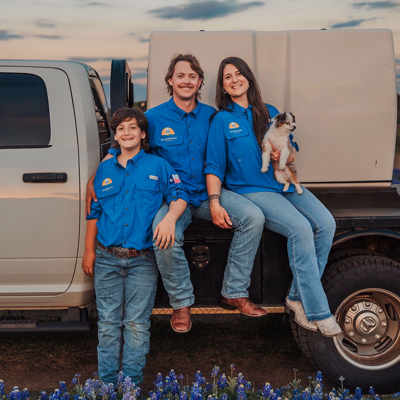 local lawn care expert near me owner of Bluebonnet Turf Co in Cedar Park Texas