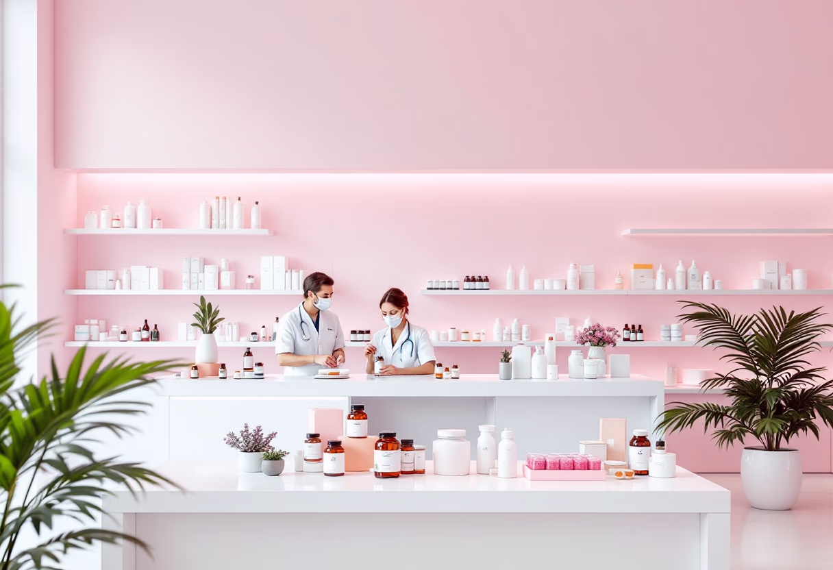 image of a wellness event at the pharmacy